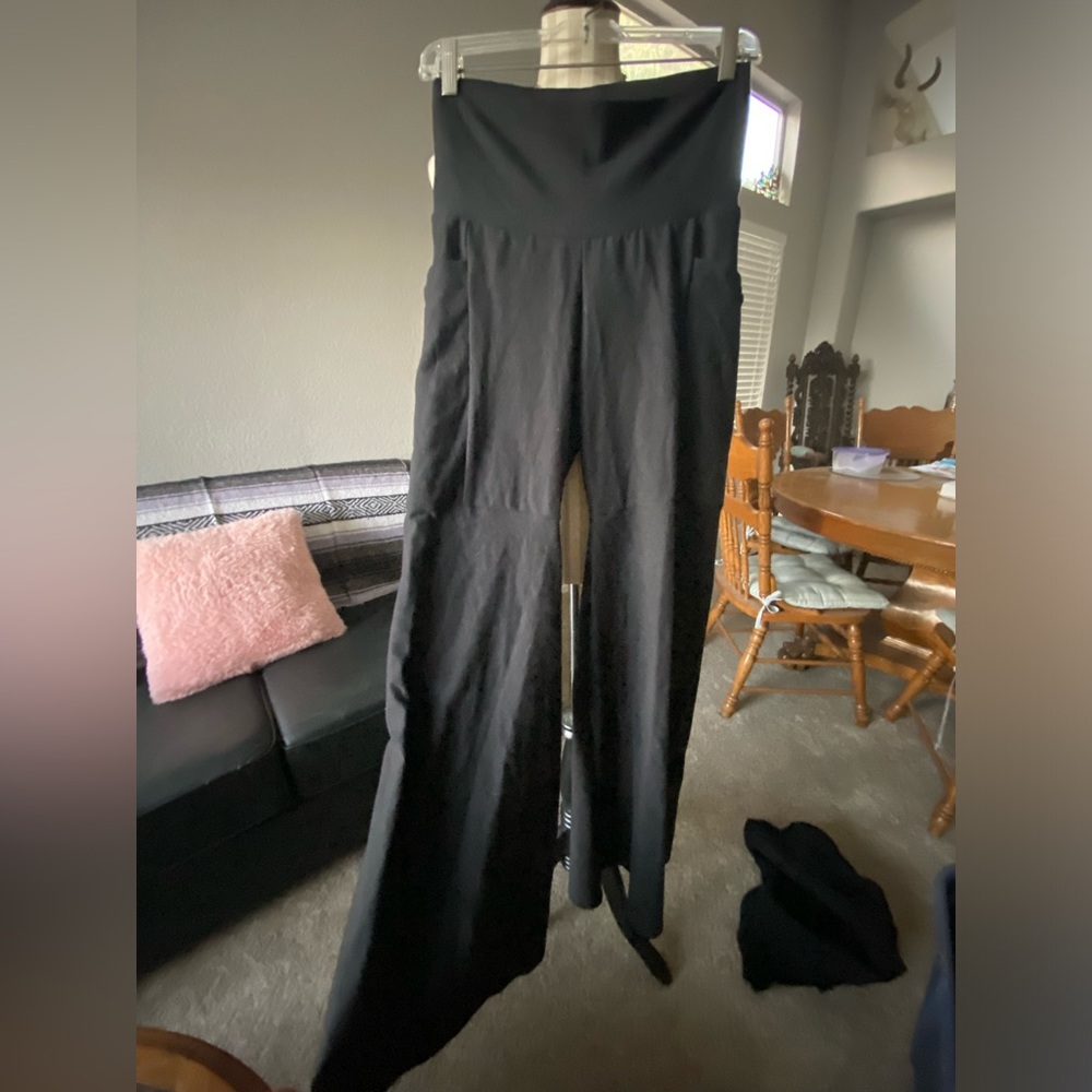 Cotton Flare Pants